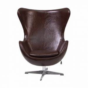 Leather Swivel Accent Chairs You'll Love | Wayfair