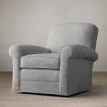 Lowell Upholstered Club Swivel Chair | LIVING ROOM | Pinterest