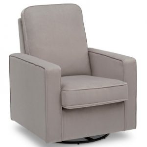 Delta Children Landry Nursery Glider Swivel Rocker Chair - Cloudy