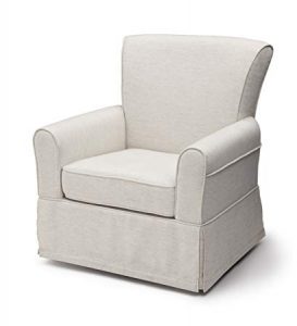 Amazon.com: Delta Children Upholstered Glider Swivel Rocker Chair