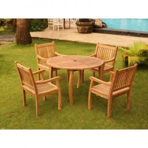 Teak - Patio Dining Furniture - Patio Furniture - The Home Depot