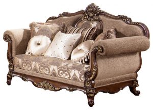 Winfrey Traditional Loveseat - Victorian - Loveseats - by Furniture