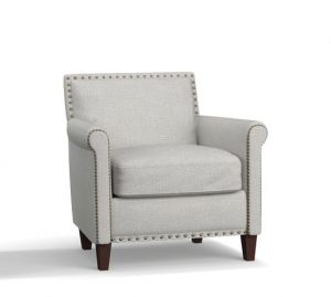 SoMa Roscoe Upholstered Armchair | Pottery Barn