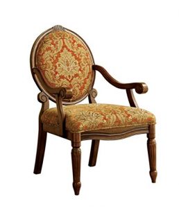 Amazon.com: Furniture of America Gwyneth Victorian Style Padded