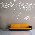 Amazon.com: Elegant Tree and Birds Wall Decal Art Branch Wall