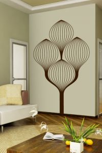 Art Deco Tree Wall Decals | WALLTAT