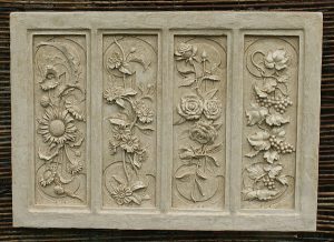 FOUR SEASONS WALL Plaque - Garden Wall Plaques Online Floral Wall