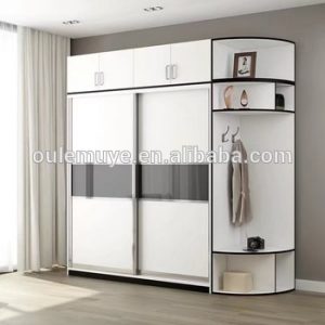 Modern Storage Closet Waterproof Almirah Designs Wardrobe Wooden