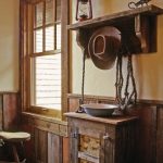 Western Home Decorating Ideas | wood paneling and window frame