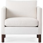 NOVA CREAMY WHITE ARMCHAIR - CONTEMPORARY - ARMCHAIRS AND ACCENT