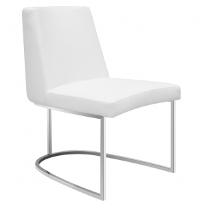 Modern Dining Chairs | Chichi White Side Chair | Eurway