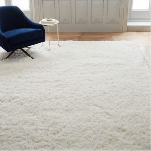 Cozy Plush Rug - White | west elm