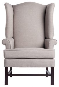 Jitterbug Chippendale Wingback Chair - Traditional - Armchairs And