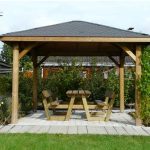 Log Cabin: Wooden gazebo maintenance | Quick Garden