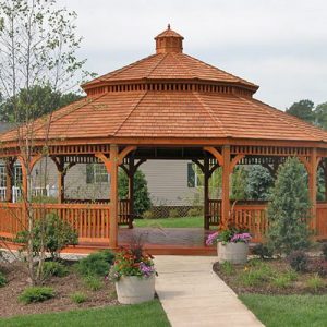 Large Wood Gazebos | Country Lane Gazebos