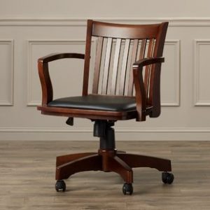 Wood Office Chairs You'll Love | Wayfair