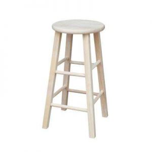 Unfinished Wood - Bar Stools - Kitchen & Dining Room Furniture - The