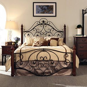 Wrought Iron Bed: Amazon.com