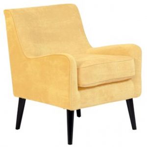 Yellow Velvet Chair | Wayfair