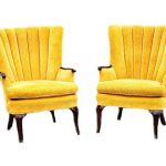 Gold velvet chairs | Etsy