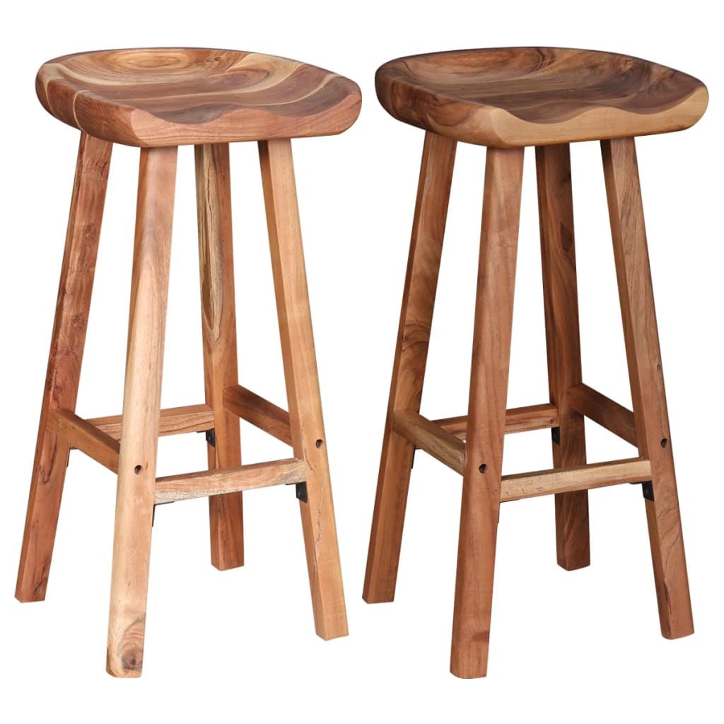 The Charm of Wooden Bar Stools