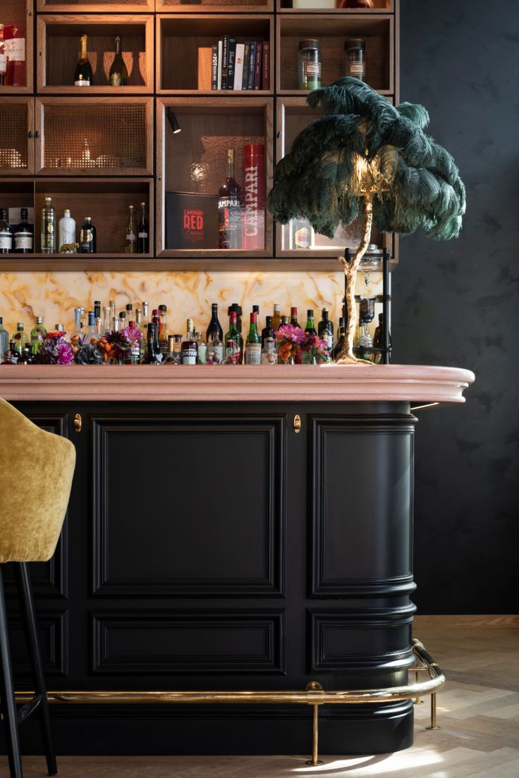 The Hub of Hospitality: The Bar Counter