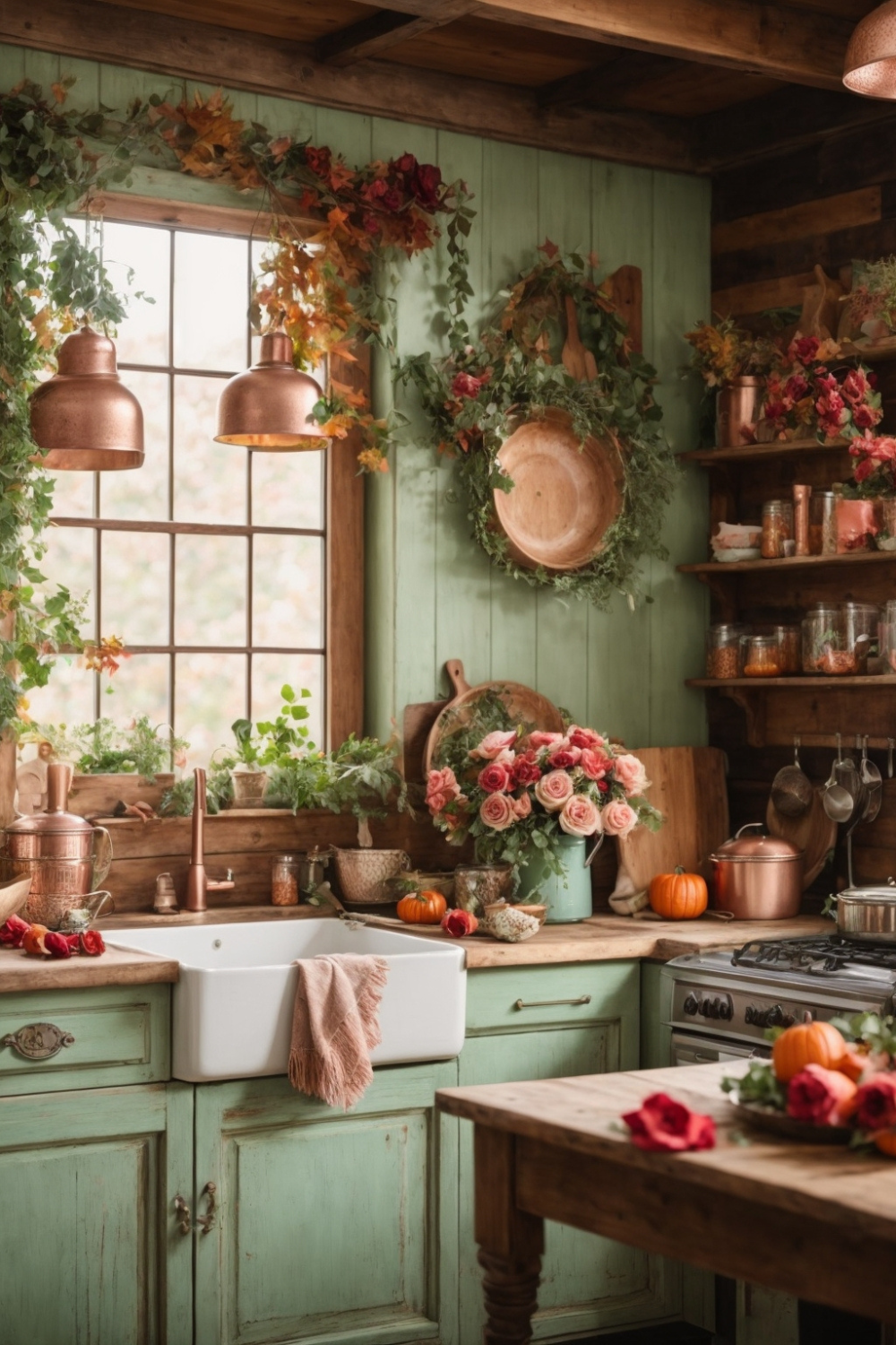 The Cozy Charm of a Country Kitchen