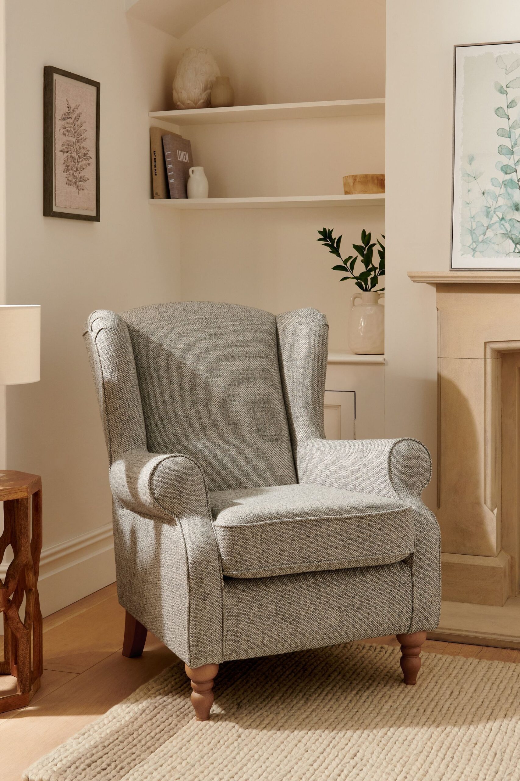 The Classic Appeal of a Wingback Armchair