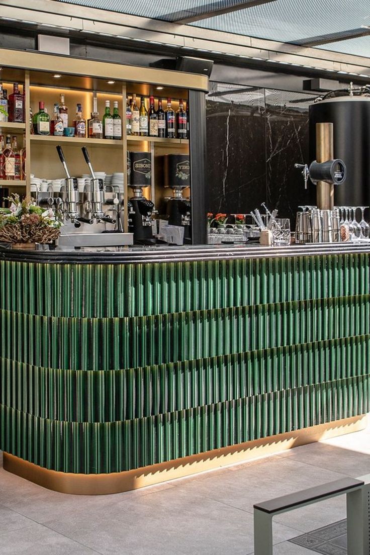 The Anatomy of a Stylish Bar Counter