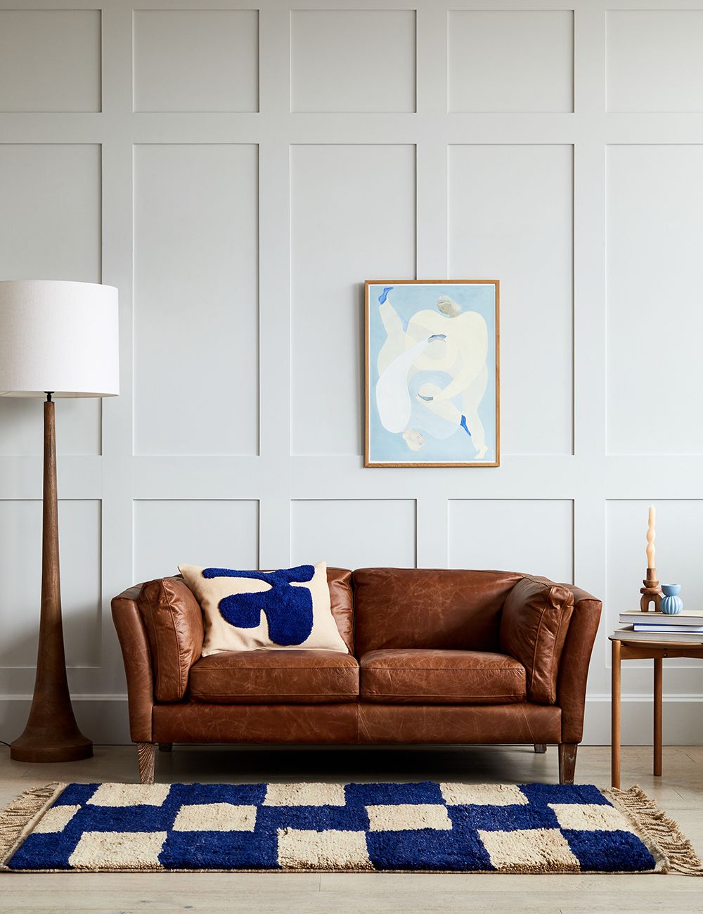 The Elegance of a Brown Leather Sofa