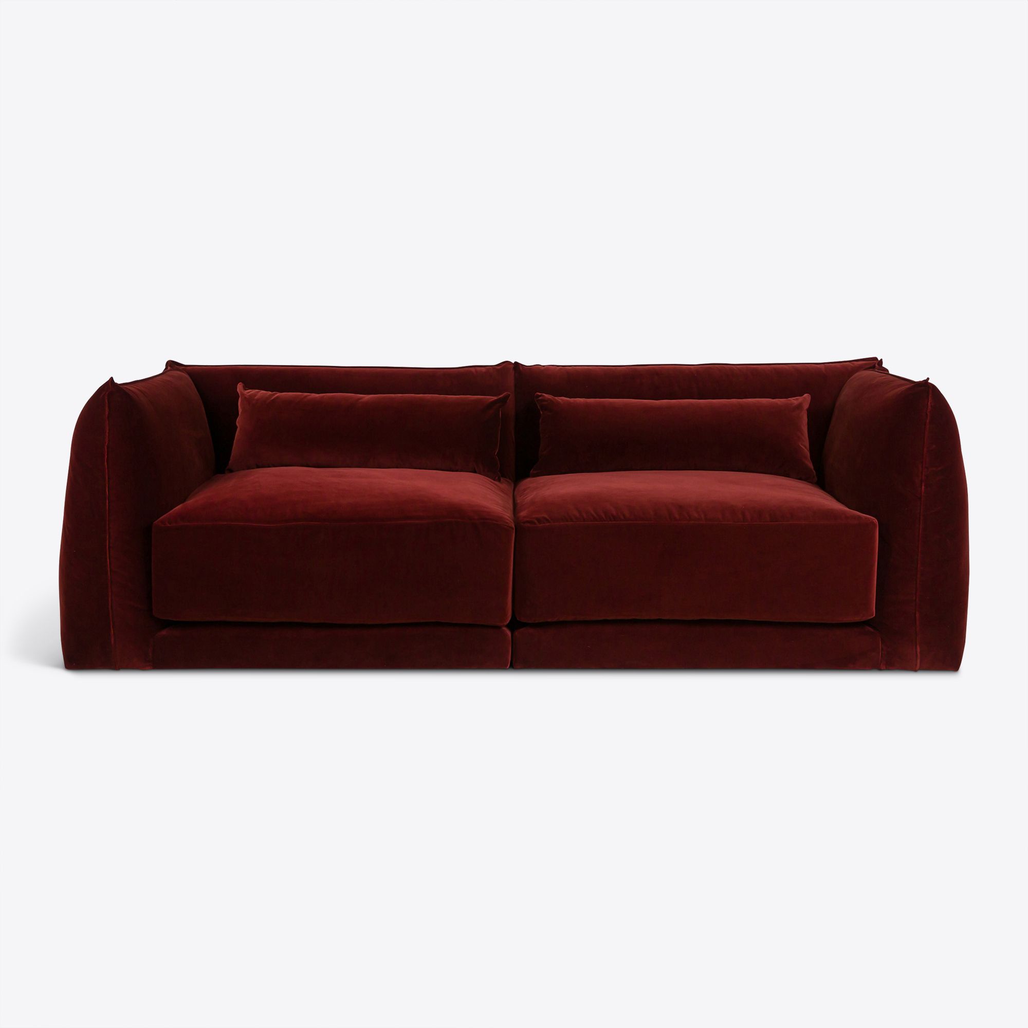 The Allure of a Red Sectional Couch