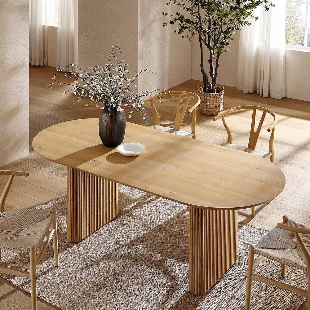 Maximize your space with a versatile expandable dining table