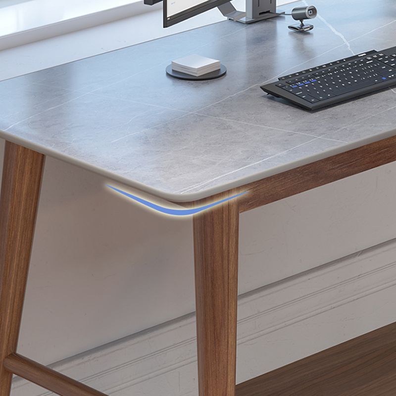 Modern day l-shaped desks