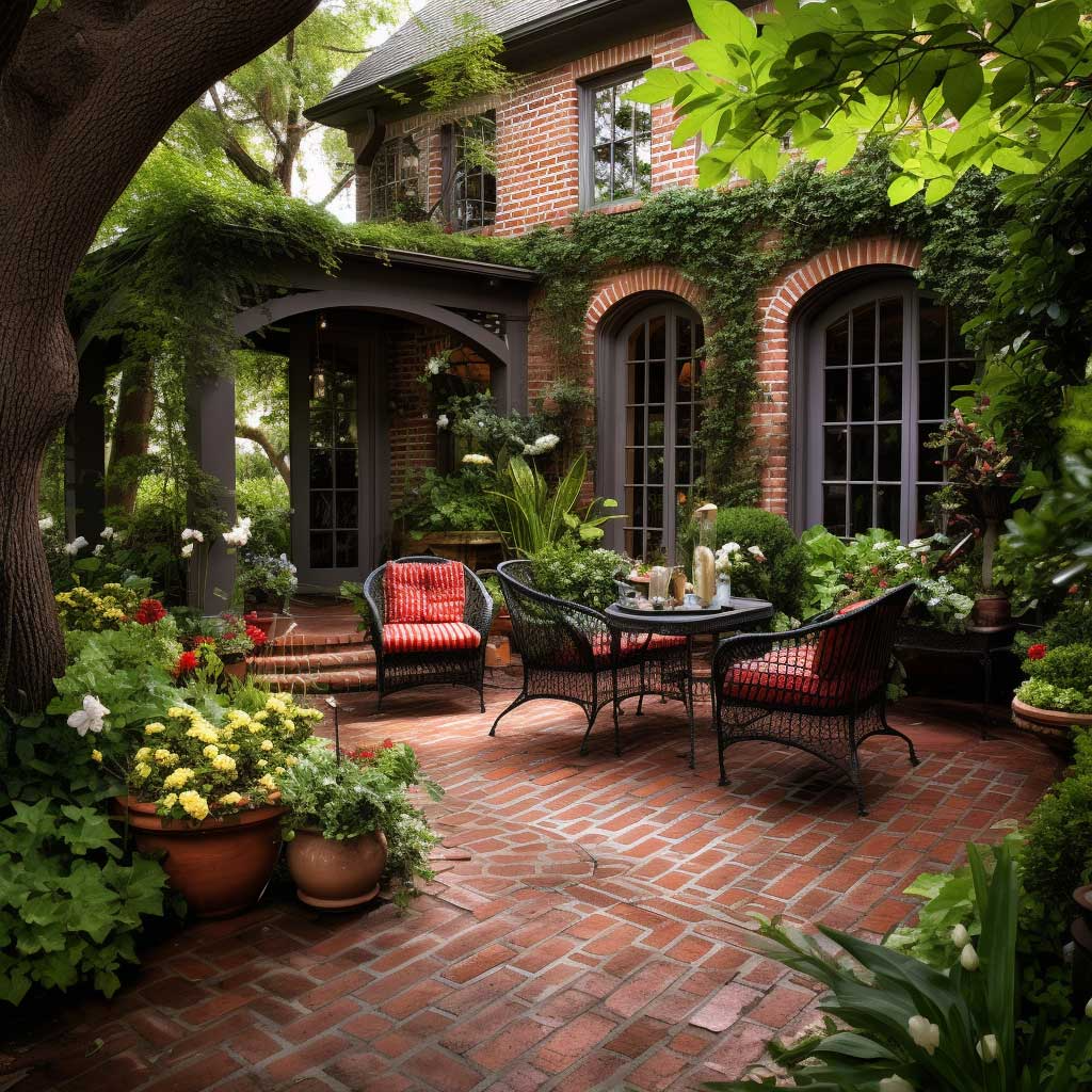 The Beauty of a Brick Patio