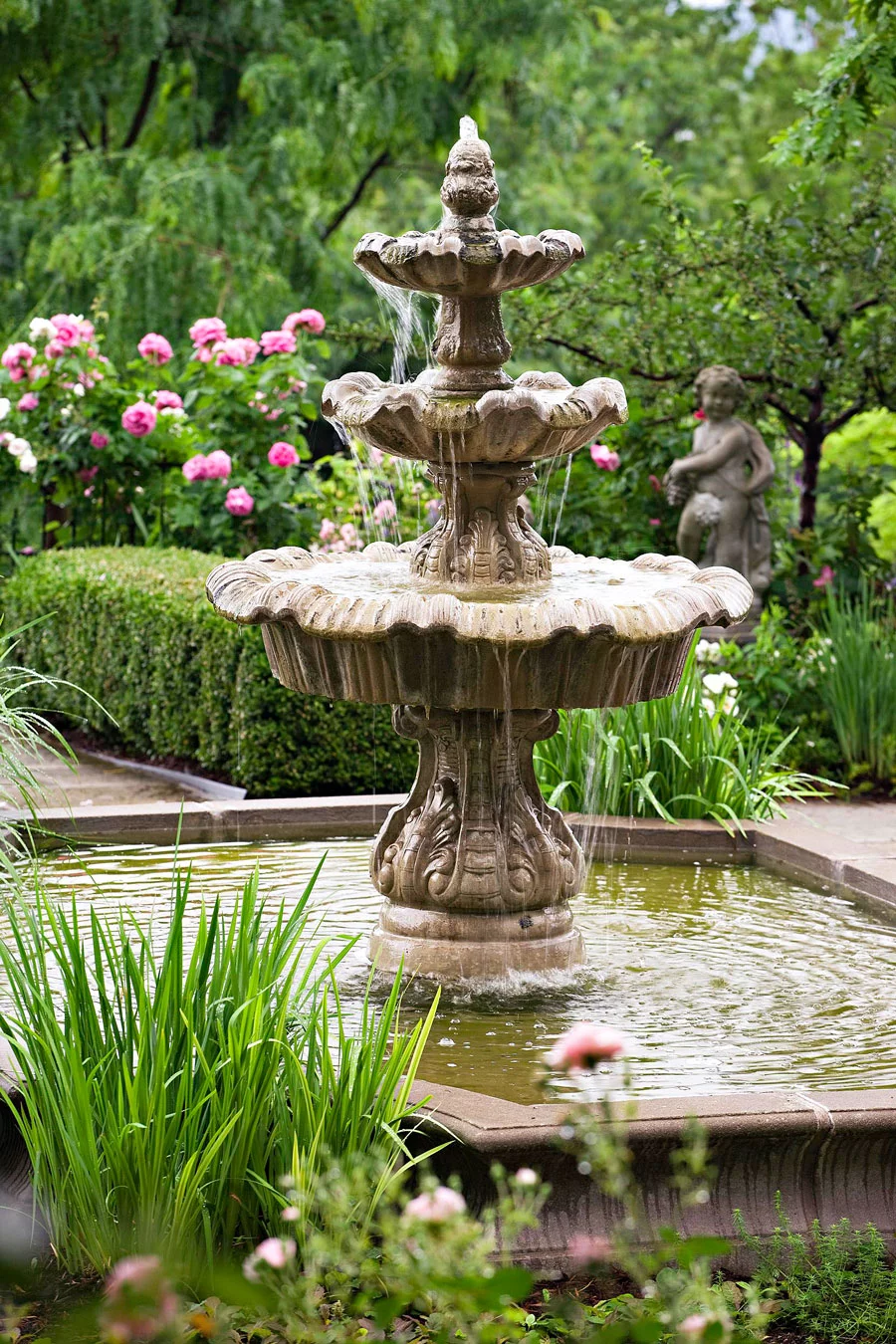 The Tranquil Beauty of Garden Fountains