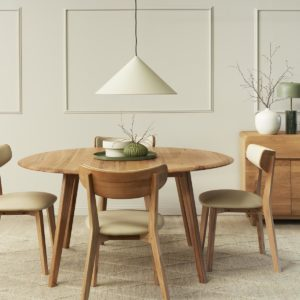 The Elegance of a Round Dining Set