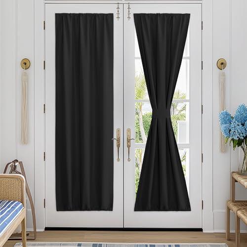 Total Darkness On-The-Go: RYB HOME 100% Blackout Door Curtain Review