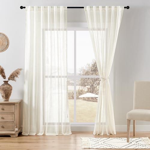 Enhancing Our Spaces with DWCN Natural Linen Sheer Curtains