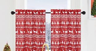 Transform Our Space: Holiday Cheer with Stylish Curtains