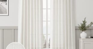 Elevate Our Space with Elegant Natural Linen Curtains