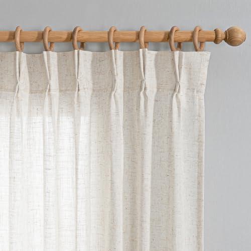 Elegant Linen Curtains: Light Filtering, Easy Care & Chic Design