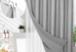 Transform Your Bathroom with Stylish Hookless Curtains!