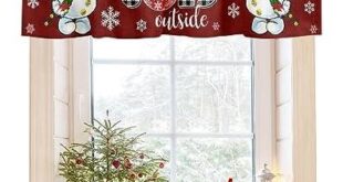 Charming Christmas Curtains for Festive Home Decor