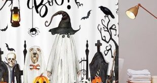 Spooky Halloween Decor: Curtains, Tablecloths, and More!