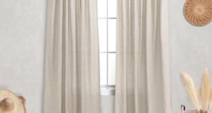 Transform Our Space: A Review of KOUFALL Linen Sheer Curtains