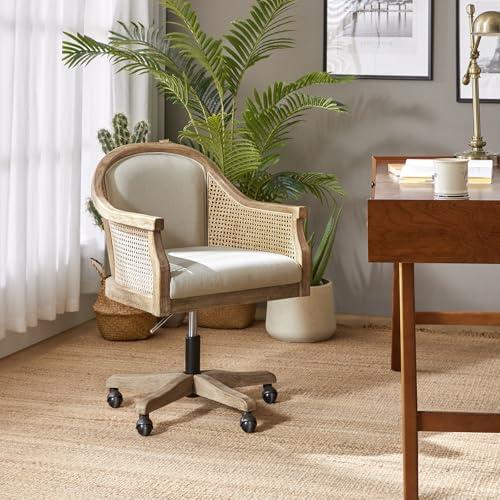 Exploring the Comfort and Style of Tina’s Rattan Desk Chair