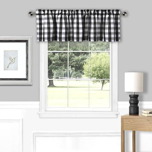 Creating Cozy Vibes: Our Take on Amzdecor Buffalo Plaid Valance