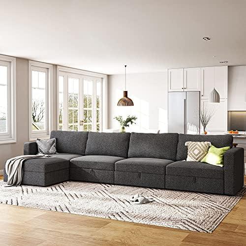 Exploring Comfort and Versatility: Our HONBAY Sectional Review