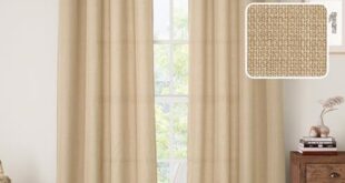 Transforming Our Space: LAMIT Natural Linen Curtain Review