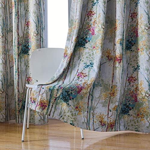 Charming Floral Curtains for Elegant Home Decor